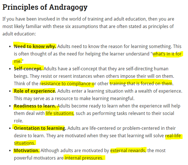 andragogia