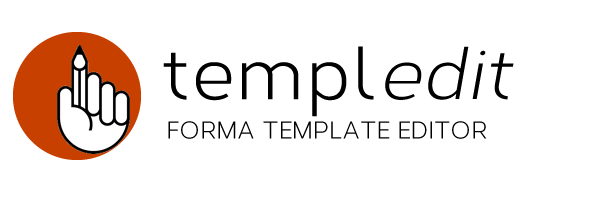 Crea e personalizza i tuoi template Forma con&nbsp;Templedit