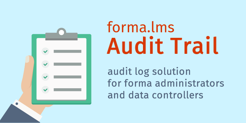 Audit Trail: accountability per il GDPR su Forma&nbsp;2.0