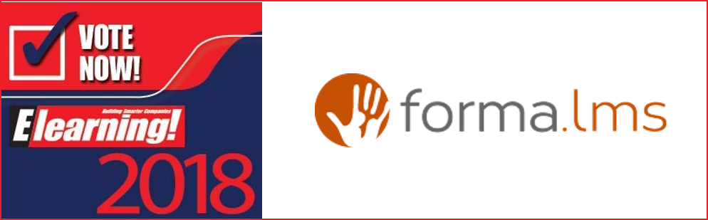 Best of Elearning! Award 2018: hai già votato per Forma&nbsp;Lms?