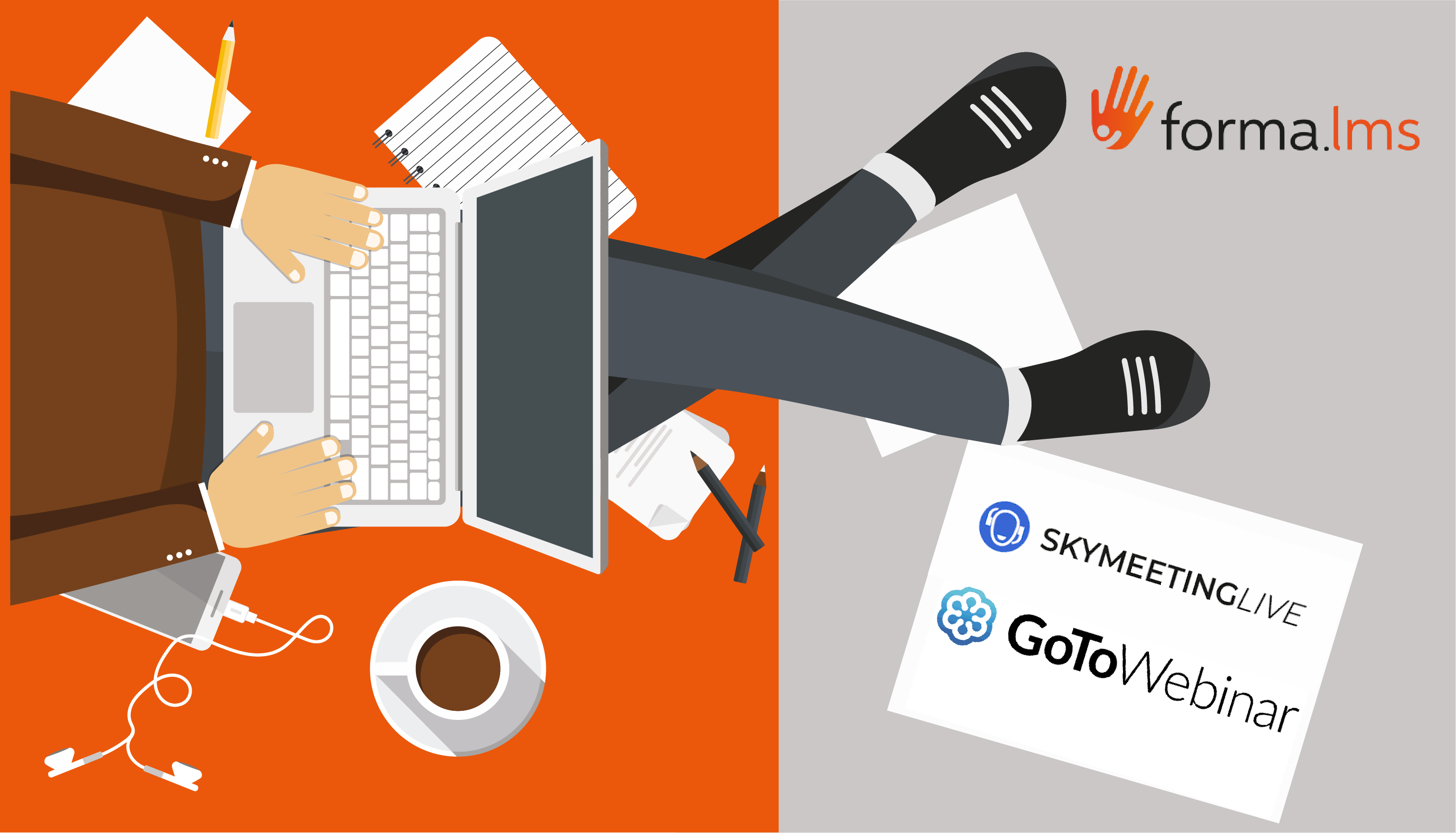 Webinar con Forma Lms: integrare GoToWebinar e&nbsp;Keymeeting