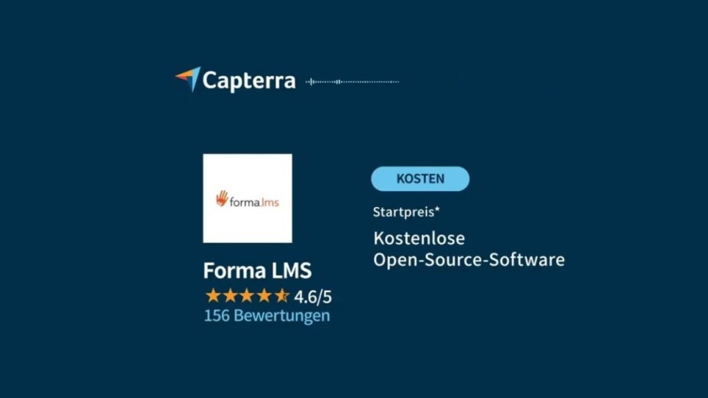 Forma LMS tra le 5 migliori piattaforme in Germania alla fine del&nbsp;2023!